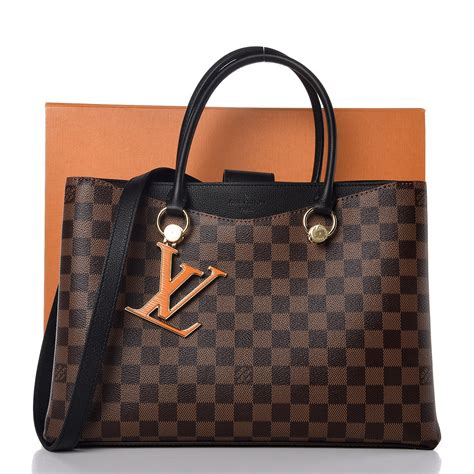 louis vuitton riverside damier ebene|Louis Vuitton eva damier.